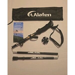 A ALAFEN Aluminum Collapsible Ultralight Travel Hiking Trekking Pole New!!